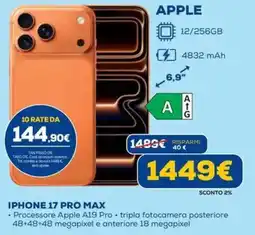 DIMOStore Iphone 17 pro max offerta