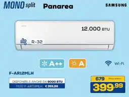 Euronics Bruno Panarea MONO split SAMSUNG offerta