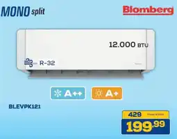 Euronics Bruno Blomberg MONO split offerta