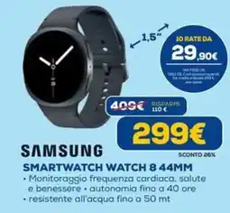 DIMOStore Samsung smartwatch watch 8 44mm offerta