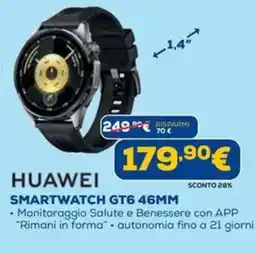 DIMOStore Huawei smartwatch GT6 46mm offerta