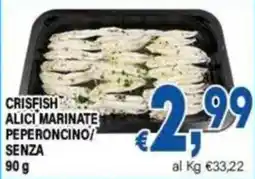 DEM CRISFISH ALICI MARINATE PEPERONCINO/SENZA offerta