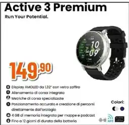 Expert Amazfit Active 3 Premium offerta