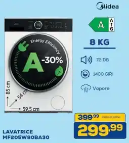 Euronics Bruno LAVATRICE Midea offerta