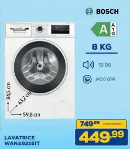 Euronics Bruno LAVATRICE BOSCH offerta