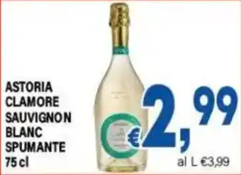 DEM ASTORIA CLAMORE SAUVIGNON BLANC SPUMANTE offerta