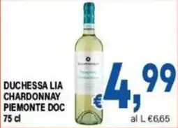 DEM Duchessa Lia Chardonnay Piemonte DOC offerta