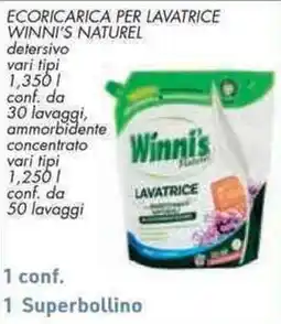 Conad Superstore Winni's Naturel Lavatrice offerta