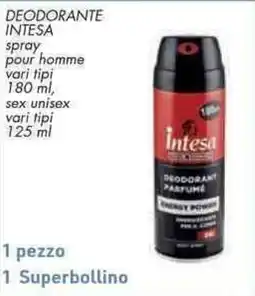 Conad Superstore Intesa deodorante offerta