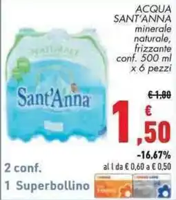Conad Superstore Acqua Sant'Anna offerta
