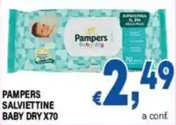 DEM Pampers Salviettine Baby Dry offerta