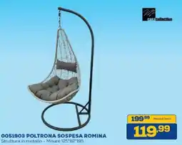 Euronics Bruno casa collection POLTRONA SOSPESA ROMINA offerta