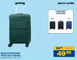 Euronics Bruno pierre cardin TROLLEY CABINA offerta