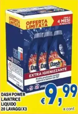 DEM Dash Power Lavatrice Liquido offerta
