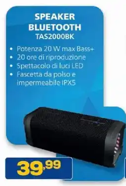 Euronics Bruno SPEAKER BLUETOOTH TAS2000BK offerta