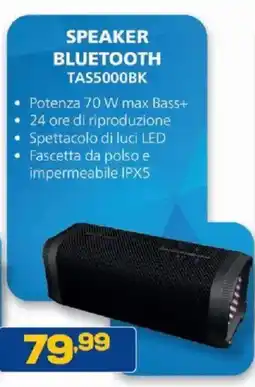 Euronics Bruno SPEAKER BLUETOOTH TAS5000BK offerta