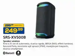 Euronics Bruno Sony Speaker wireless offerta