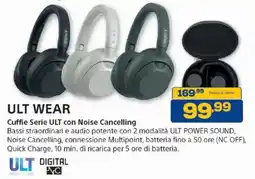 Euronics Bruno Cuffie Serie ULT con Noise Cancelling offerta