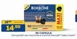Euronics Bruno Caffè Borbone offerta