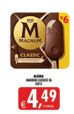 Gourmet Déco Algida Magnum Classico offerta