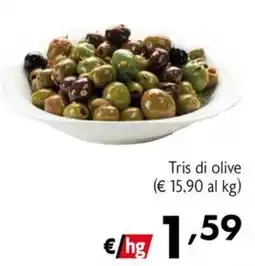 Eurospesa Tris di olive offerta