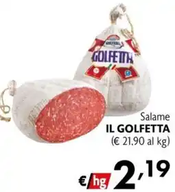 Eurospesa Salame IL GOLFETTA offerta