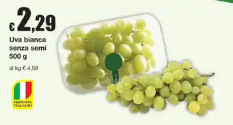 Sì con te Uva bianca senza semi offerta