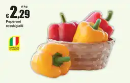 Sì con te Peperoni rossi/gialli offerta