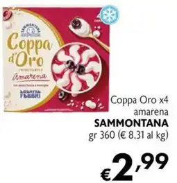Eurospesa Coppa d'Oro amarena SAMMONTANA offerta