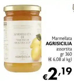 Eurospesa Marmellata di limone di Siracusa I.G.P. AGRISICILIA offerta
