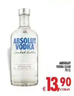 Gourmet Déco Absolut Vodka Clear offerta