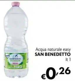 Eurospesa Acqua naturale easy SAN BENEDETTO offerta