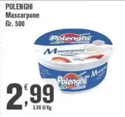Conté Supermercati Polenghi Mascarpone offerta