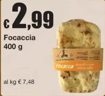 Sì con te Focaccia offerta