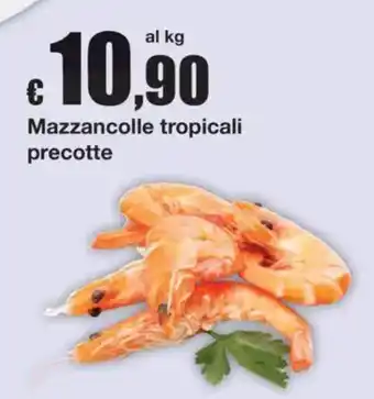 Sì con te Mazzancolle tropicali precotte offerta