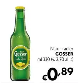 Eurospesa Natur radler GOSSER offerta