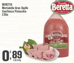 Conté Supermercati Beretta Mortadella Gran Sigillo offerta