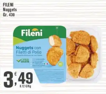 Conté Supermercati Fileni Nuggets con Filetti di Pollo offerta
