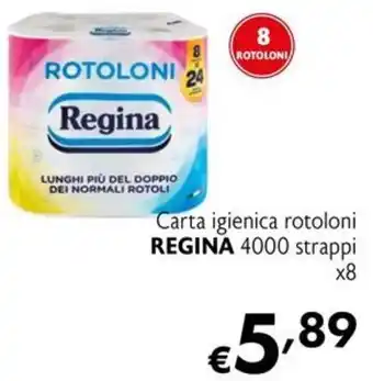 Eurospesa Carta igienica rotoloni REGINA offerta
