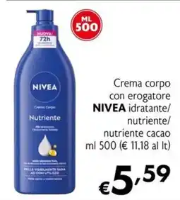 Eurospesa Crema corpo NIVEA offerta