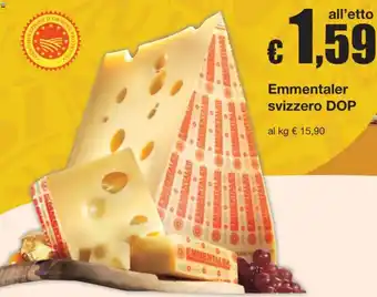 Sì con te Emmentaler svizzero DOP offerta