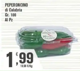 Conté Supermercati PEPERONCINO di Calabria offerta