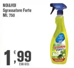 Conté Supermercati NOI&VOI Sgrassatore Forte offerta