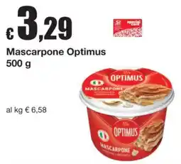 Sì con te Mascarpone Optimus offerta