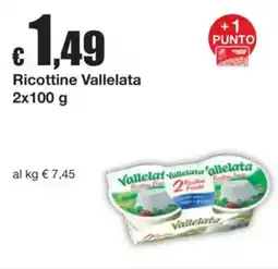 Sì con te Ricottine Vallelata offerta