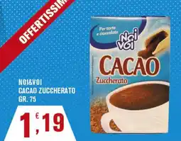 Conté Supermercati NOI&VOI CACAO ZUCCHERATO offerta
