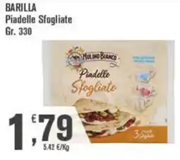 Conté Supermercati BARILLA Piadelle Sfogliate offerta