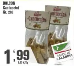Conté Supermercati DOLCON Cantuccini offerta