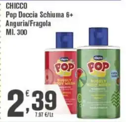 Conté Supermercati CHICCO Pop Doccia Schiuma offerta