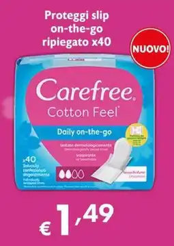 Eurospesa Carefree Cotton Feel Daily on-the-go offerta